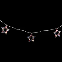 Northlight 5.25ft Stars Patio String Lights