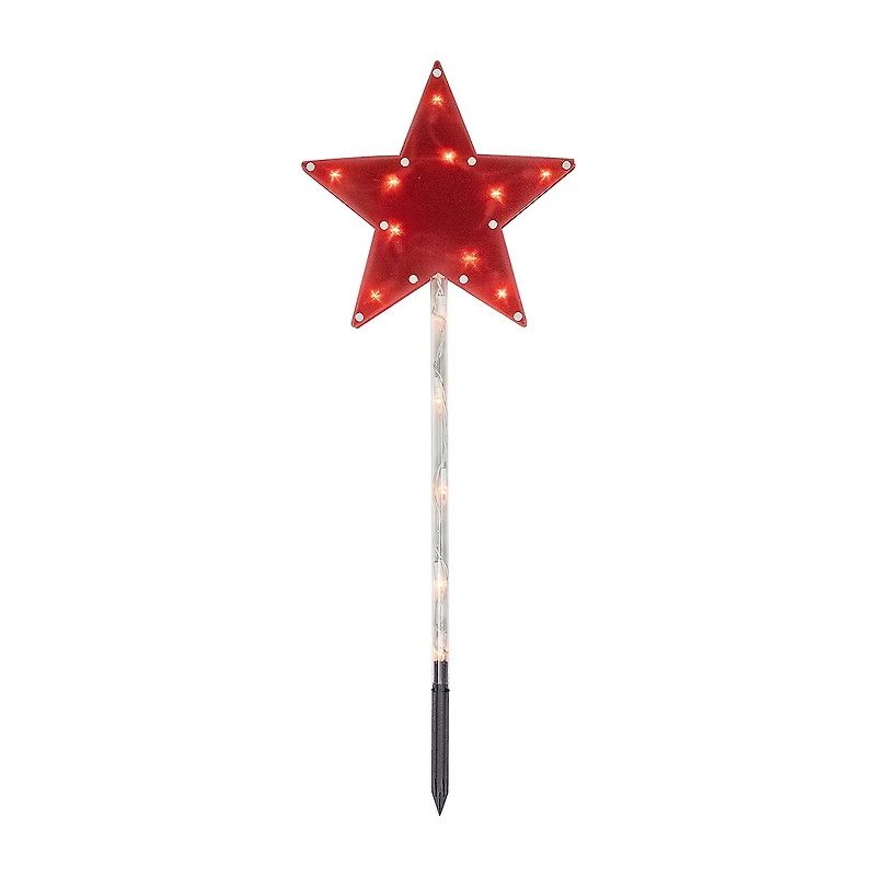 Northlight 28" Lighted Stars Outdoor 4th of July Yard Art
