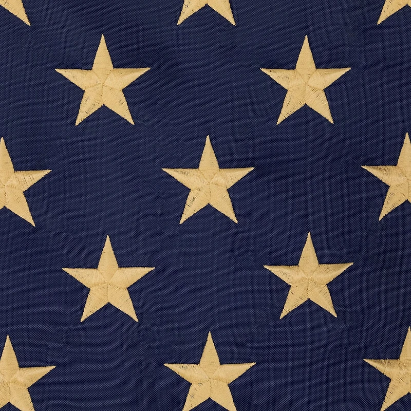Northlight 60" Tea-Stained Embroidered Outdoor House Flags