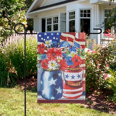 Northlight 18" Floral Bouquet Outdoor Garden Flag