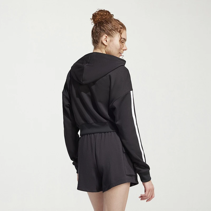 adidas Womens Long Sleeve Zipper Active Hoodie