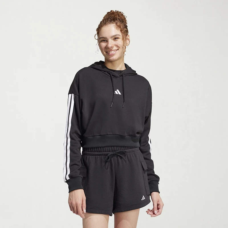 adidas Womens Long Sleeve Zipper Active Hoodie