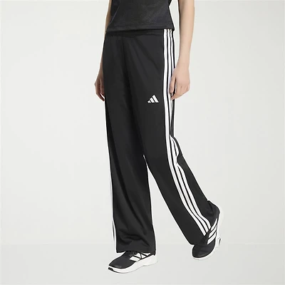 adidas Womens Wide Leg High Rise Regular Fit Track Pant