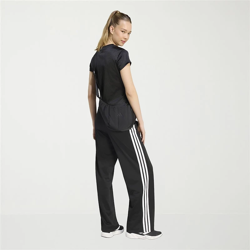 adidas Womens Wide Leg High Rise Regular Fit Track Pant