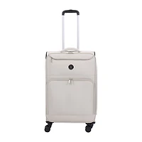 Martha Stewart 25 Inch Softside Expandable Checked Spinner Luggage