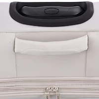 Martha Stewart 25 Inch Softside Expandable Checked Spinner Luggage