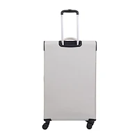 Martha Stewart 29 Inch Softside Expandable Checked Spinner Luggage