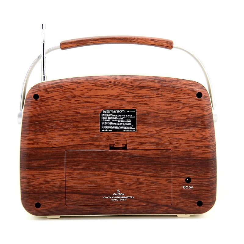 Emerson retro am/FM Radio With Bluetooth compatibility