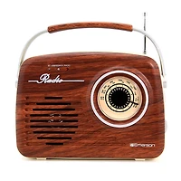Emerson retro am/FM Radio With Bluetooth compatibility