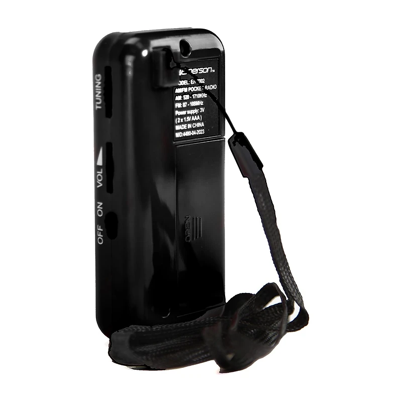 Emerson er-7002 portable am/FM Radio