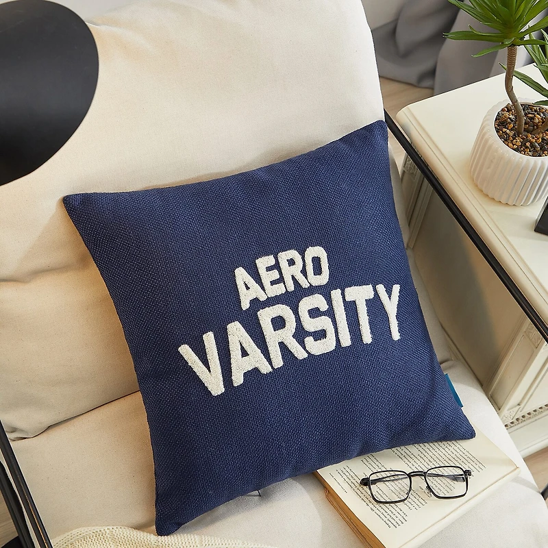 AEROPOSTALE Varsity Logo Soft/Medium Density Bed Pillow