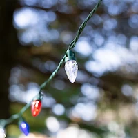 Northlight 16ft Led C7 - Red White And Blue String Lights