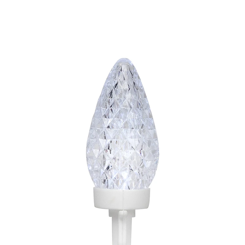 Northlight 66ft Led C9 Faceted - Red White And Blue String Lights