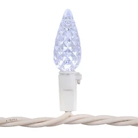 Northlight 16.5ft Led C6 Faceted - Red White And Blue String Lights