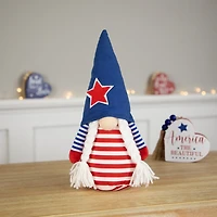 Northlight 10.5" Girl With Braids - Red And Blue Gnome