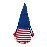 Northlight 10.5" Girl With Braids - Red And Blue Gnome