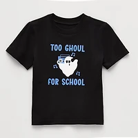 Okie Dokie Toddler & Little Boys Round Neck Short Sleeve Regular Fit Graphic T-Shirt
