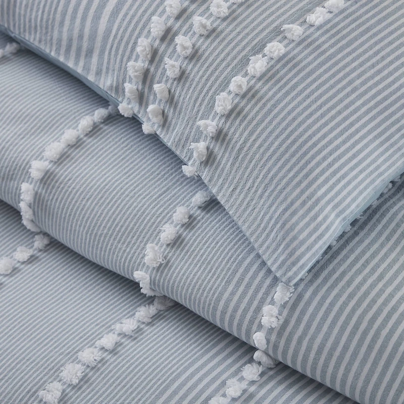 Harbor House Anslee 3-pc. Embroidered Duvet Cover Set