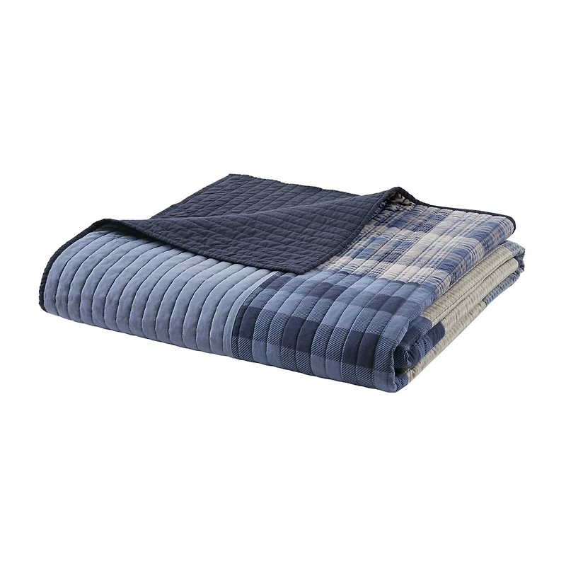Woolrich Winter Hills Oversized Cotton 3pc Quilt Set