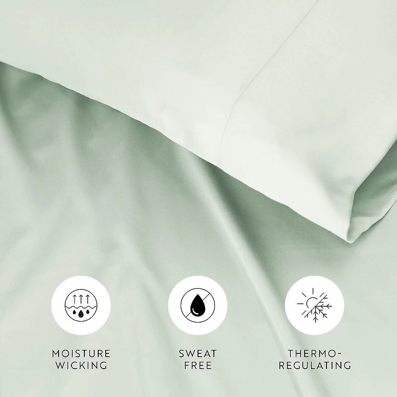 Casual Comfort Premium Rayon From Bamboo Luxury Bed Sheet Set