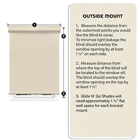 Achim Cordless 100% Blackout Roller Shade
