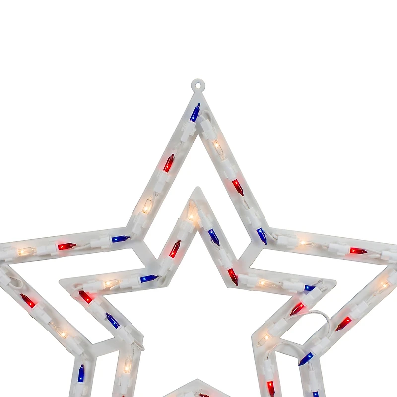 Northlight 17" Lighted Star Pre-Lit 4th of July Window Decor
