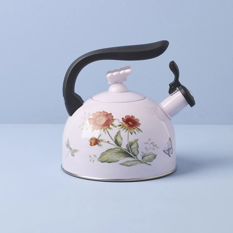 Lenox Butterfly Meadow Colors Tea Kettle