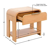 INK+IVY Jameson Nightstand