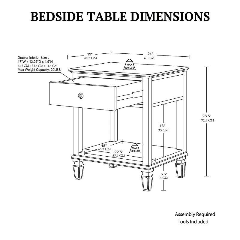Madison Park Signature Victoria Table
