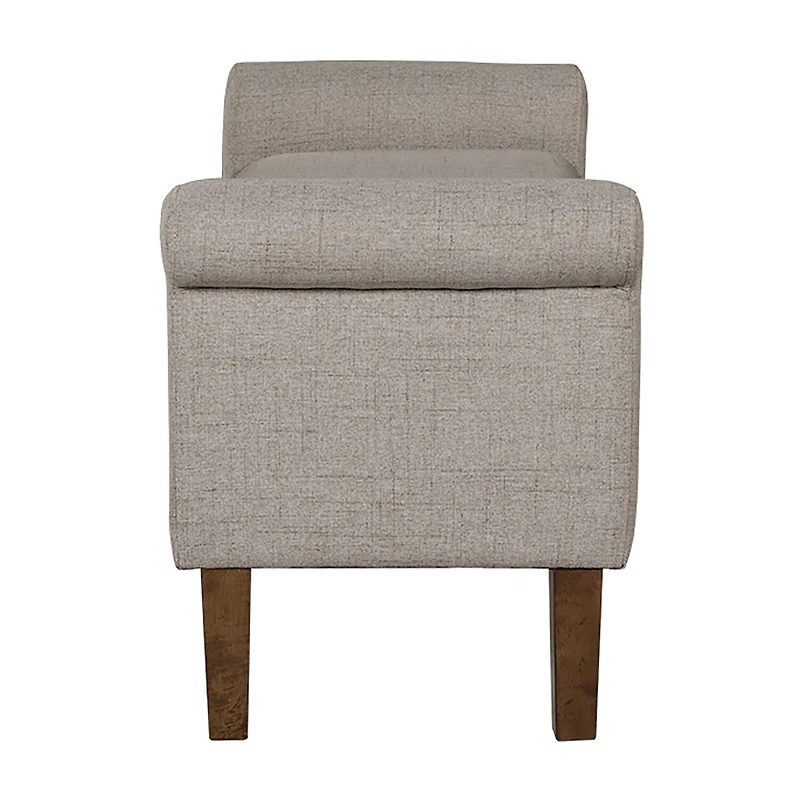 510 Design Aubrey Storage Bench in Cream