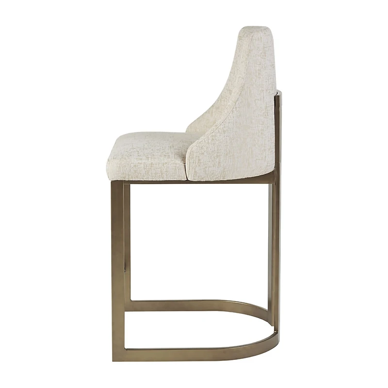 Madison Park Robertson Counter Stool in Cream