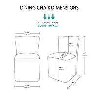 Madison Park Vela Dining Chair in Cream