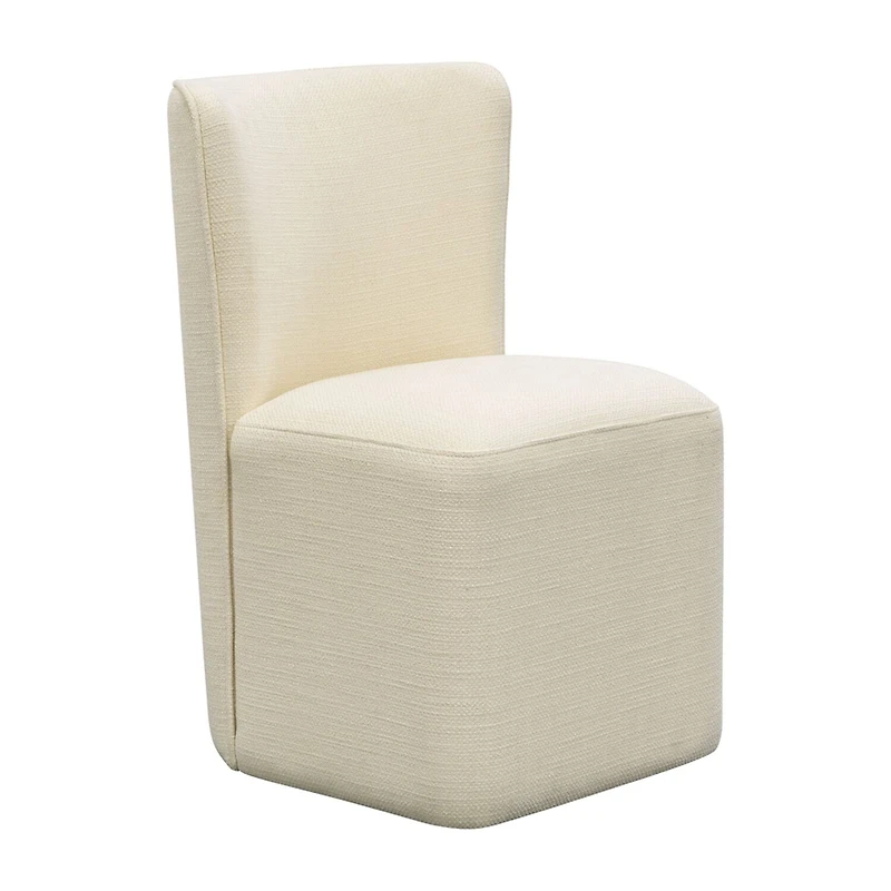 Madison Park Vela Dining Chair in Cream