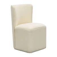 Madison Park Vela Dining Chair in Cream