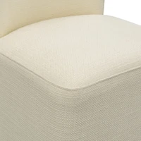 Madison Park Vela Dining Chair in Cream
