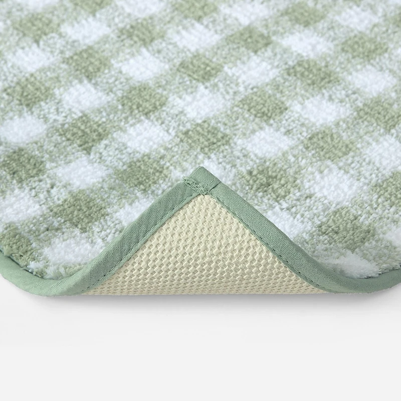 Martha Stewart Ginham Bath Rug