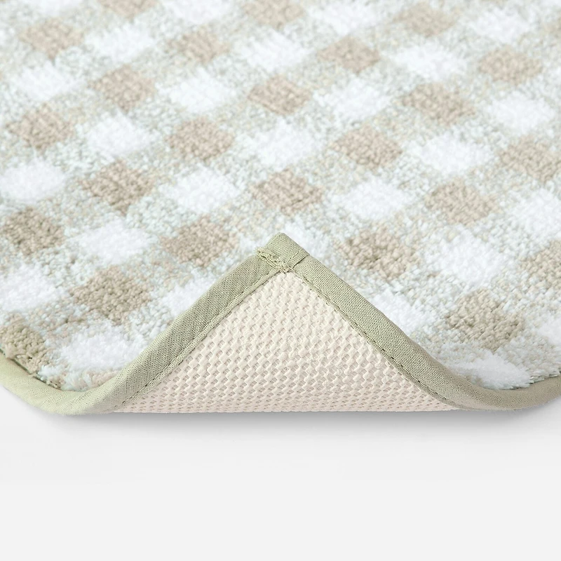 Martha Stewart Ginham Bath Rug