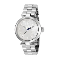 Invicta Womens Silver Tone Stainless Steel Bracelet Watch 28054