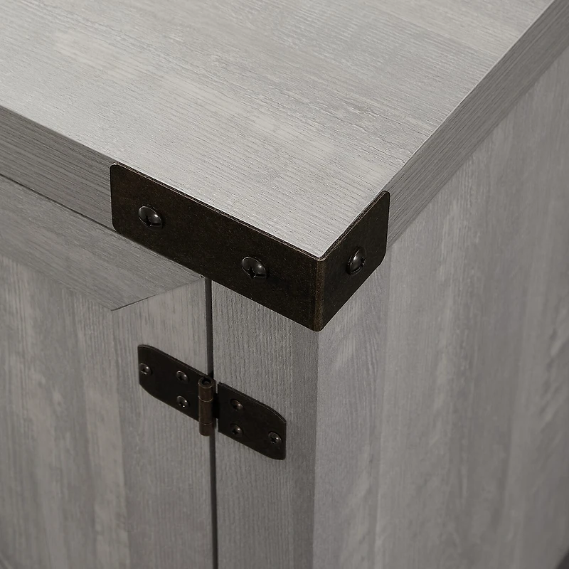 Modern Farmhouse Barndoor 70" TV Stand