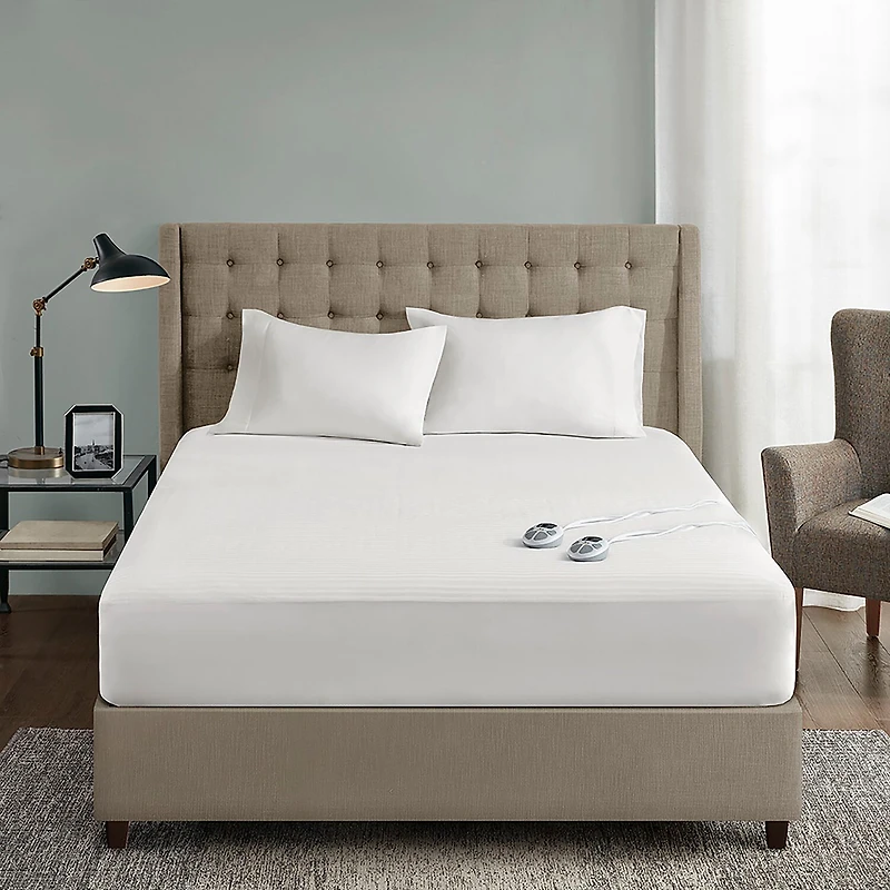 Serta® Waterproof Heated Electric Mattress Pad