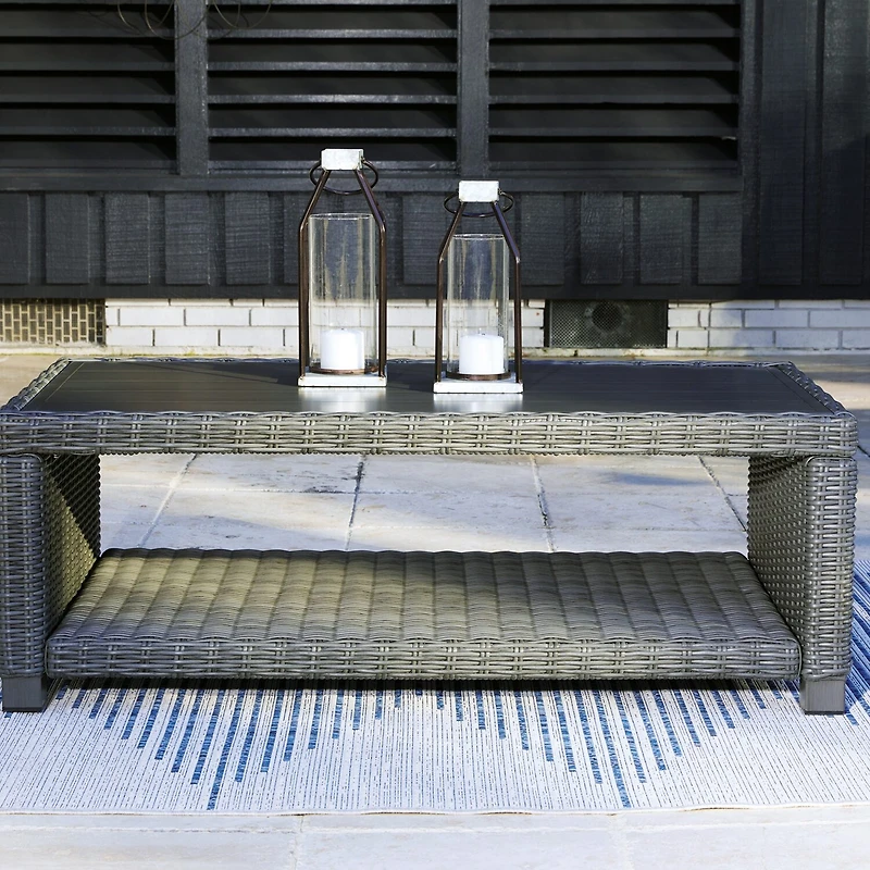 Signature Design by Ashley® Elite Park Weather Resistant Patio Coffee Table