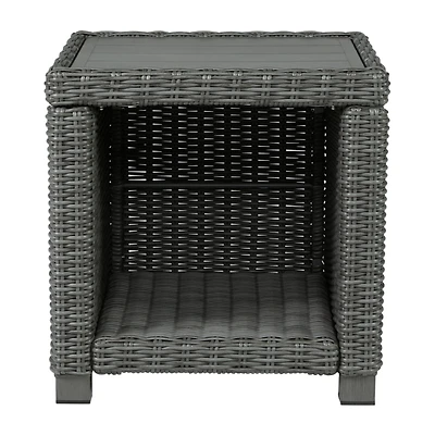 Signature Design by Ashley® Elite Park Weather Resistant Patio Side Table