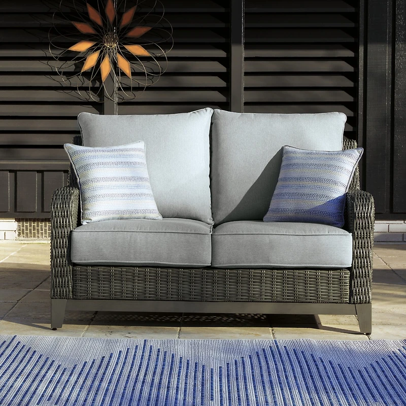 Signature Design by Ashley® Elite Park Patio Loveseat