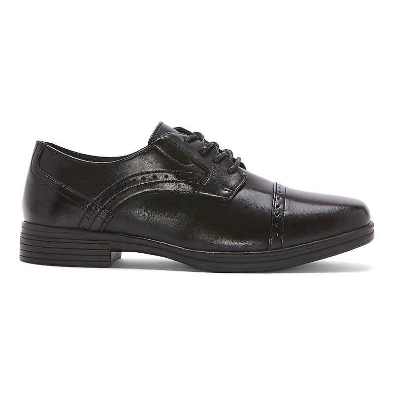 Stafford Dane Jr Little & Big Kid Boys Cap Oxford Shoes