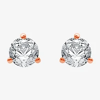 Ever Star (E-F / Si1-Si2) 1/2 CT. T.W. Lab Grown White Diamond 14K Gold 4.6mm Round Stud Earrings