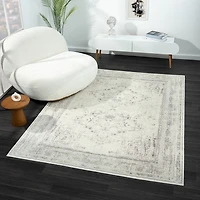 LR Home Axel Medallion Indoor Rectangular Accent Rug