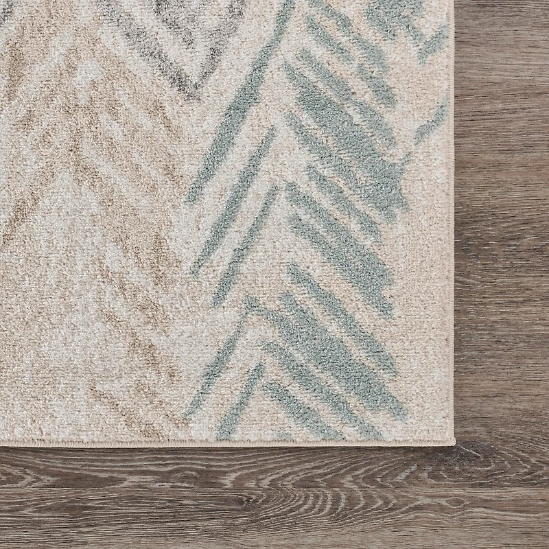 LR Home Dhara Abstract Indoor Rectangular Area Rug