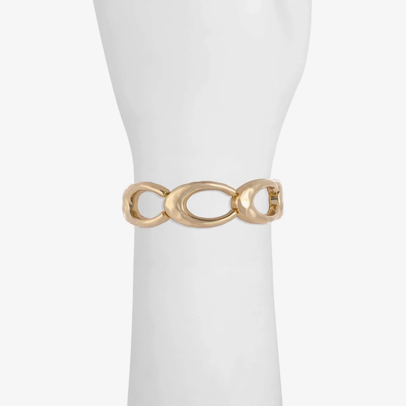 Liz Claiborne Hammered Womens Stretch Bracelet