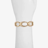 Liz Claiborne Hammered Womens Stretch Bracelet