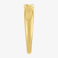Diamond Addiction Heart (G-H, Si2-I1) Womens 4.5MM 1/10 CT. T.W. Lab Grown White 10K Gold Band